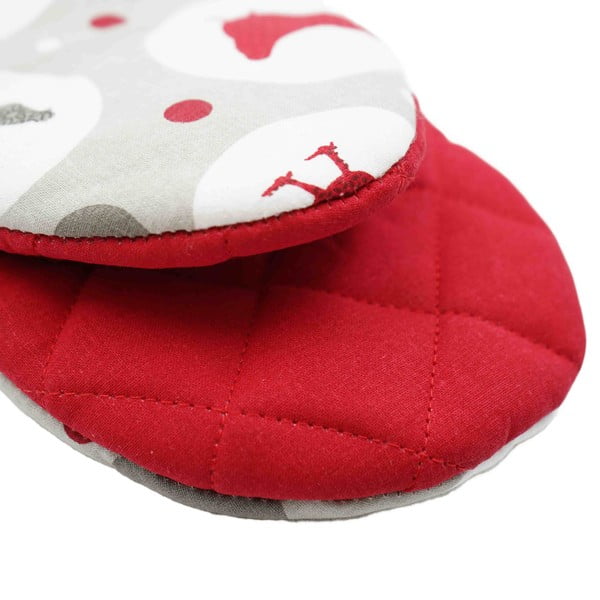 Guanto da forno in cotone Suzette – douceur d'intérieur-image-2