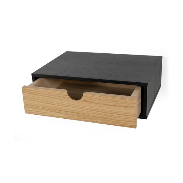 Comodino nero a parete Farsta - Woodman-image-2