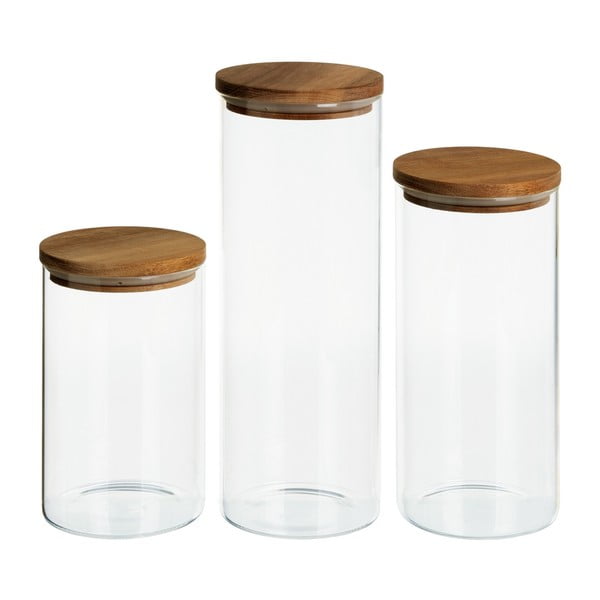 Set di contenitori per alimenti in vetro alimentari/per la pasta 3 pz – Casa Selección