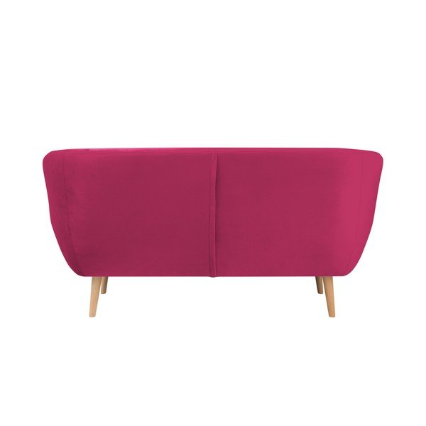 Divano rosa a due posti Amelie - Mazzini Sofas-image-3