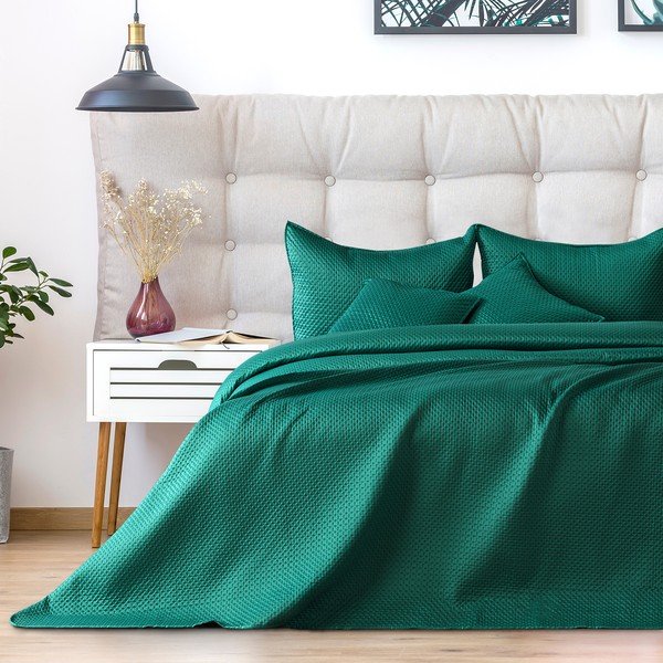 Copriletto singolo verde DecoKing Carmen, 210 x 170 cm - AmeliaHome-image-1