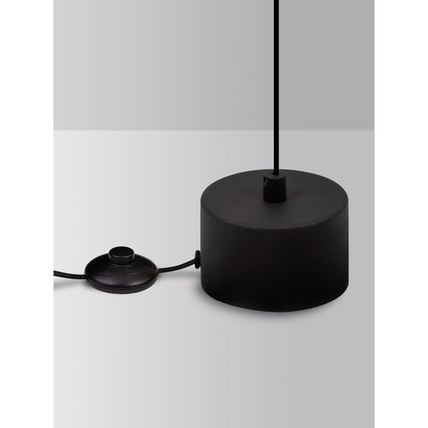 Lampada da terra LED bianco opaco in alluminio con intensità regolabile (altezza totale 370 cm) Olos – Nova Luce-image-4