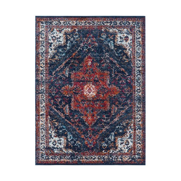 Tappeto blu e rosso , 120 x 170 cm Azrow - Nouristan