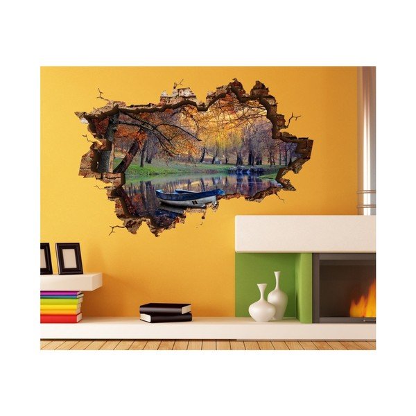 Adesivo murale Veerle, 135 x 90 cm - 3D Art