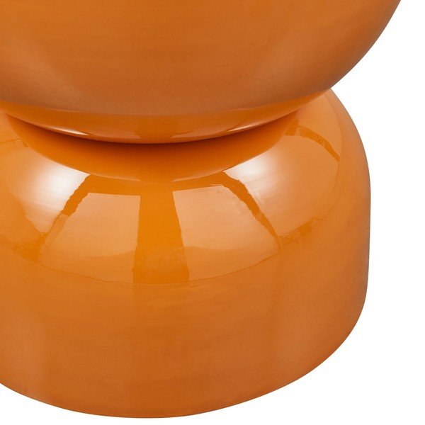 Tavolino rotondo in metallo ø 32 cm Hekla – WOOOD-image-4