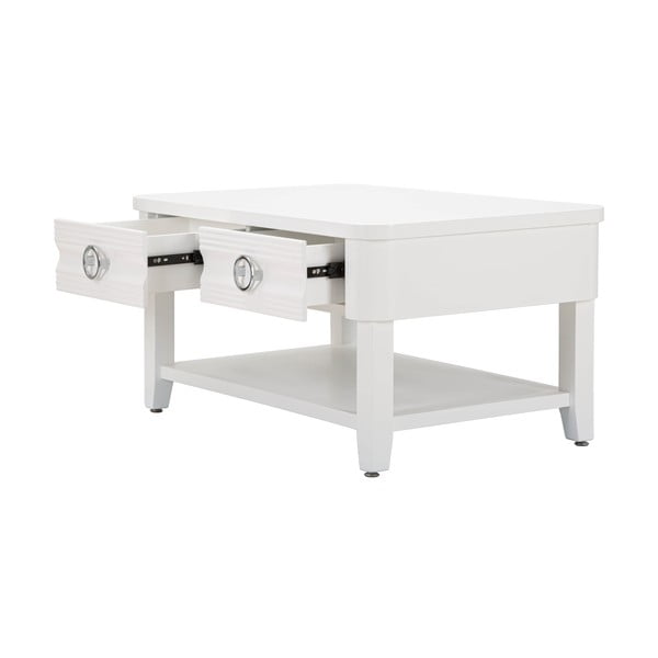 Tavolino bianco in legno di abete 60x90 cm Shine - Mauro Ferretti-image-3