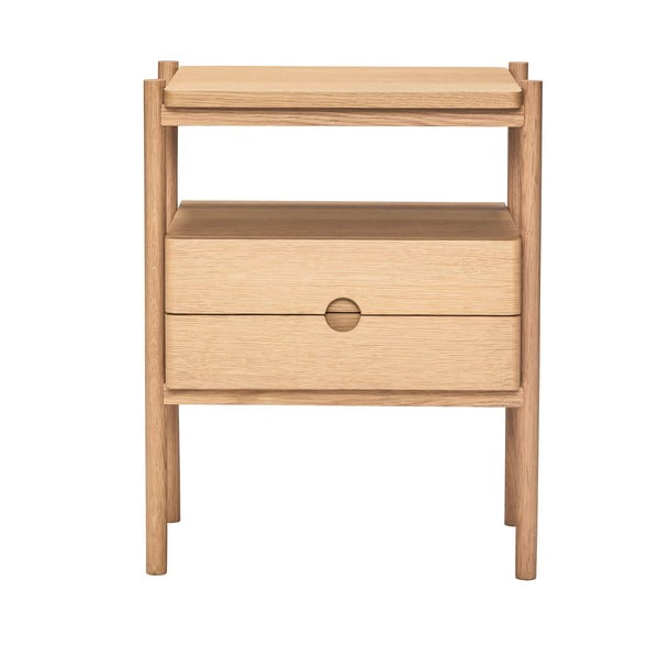 Comodino in rovere naturale Appeal - Hübsch