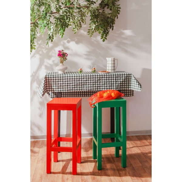 Sgabello rosso 75 cm Axel - Really Nice Things-image-1
