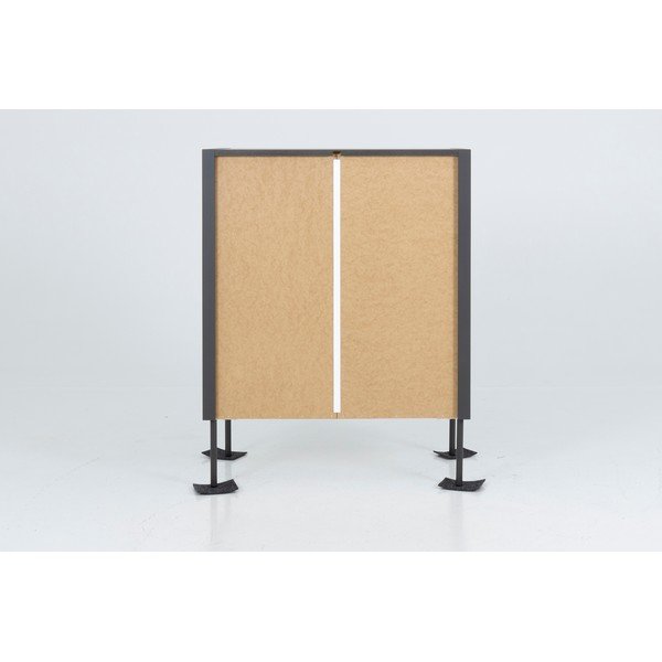 Cassettiera grigio antracite , 80 x 102 cm Switch - Tenzo-image-1