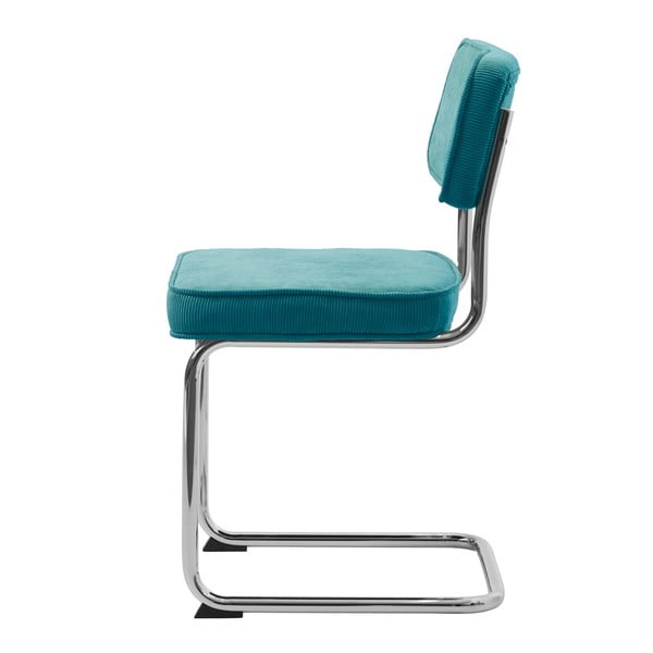 Sedia da pranzo turchese Unique Furniture - Rupert Bauhaus-image-4