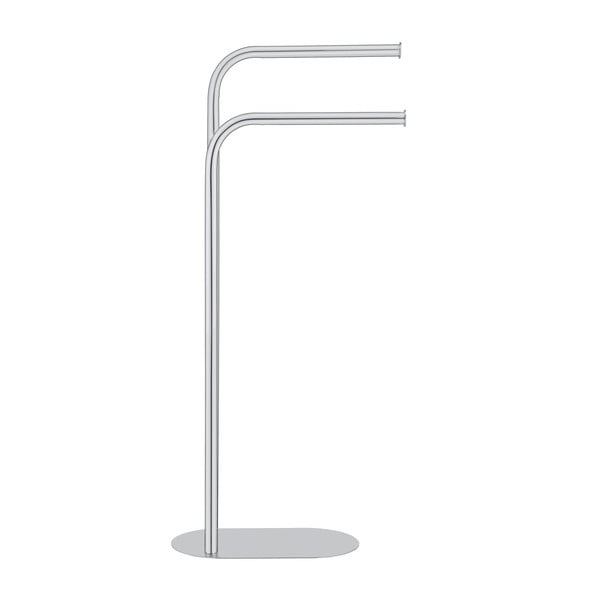 Stand portasciugamani color argento lucido in acciaio inox Levante – Wenko-image-4