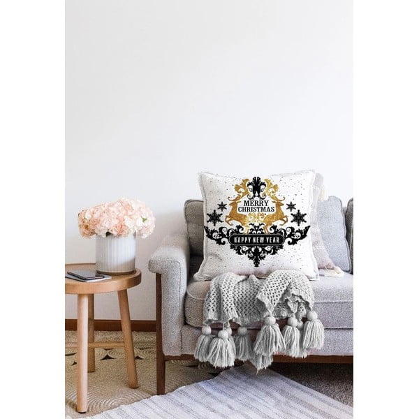 Federa decorativa a tema Natale 43x43 cm – Mila Home-image-2