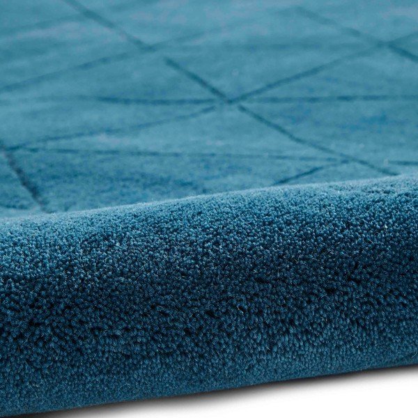 Tappeto di lana blu , 120 x 170 cm Kasbah - Think Rugs-image-1