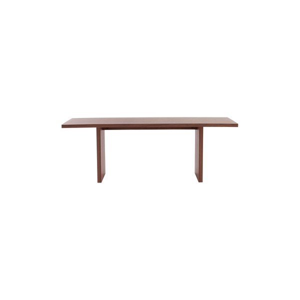 Tavolo da pranzo con effetto noce 90x210 cm Aspelund – Jotex-image-3