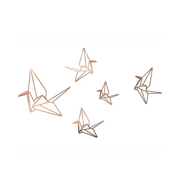 Adesivo murale , 60 x 40 cm Origami - Really Nice Things