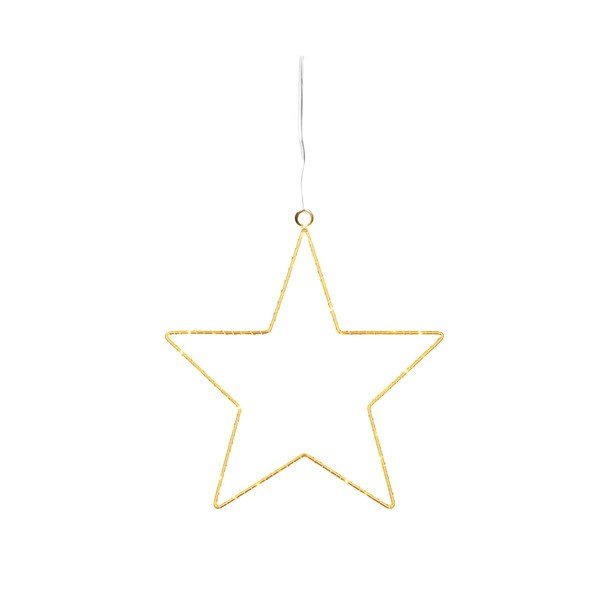 Decorazione luminosa dorata con alimentazione a batteria Liva Star – Sirius