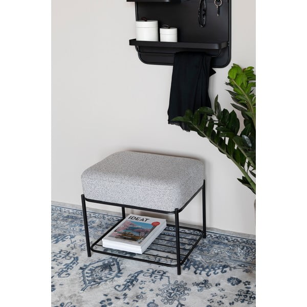 Poggiapiedi grigio chiaro Milou – White Label-image-4