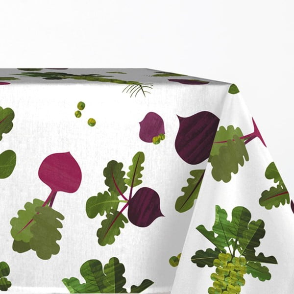 Tovaglia di cotone, 150 x 150 cm Greenery - Happy Friday Basic-image-1