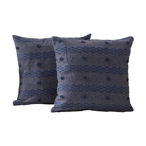 Federe decorative in set 2 pz 43x43 cm Tuffet – Mioli Decor