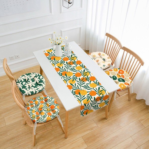 Set di 4 sedute e tavolo - Mila Home-image-1