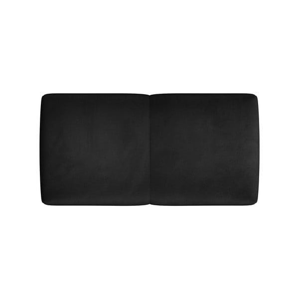 Bracciolo in velluto nero per divano componibile Rome Velvet - Cosmopolitan Design-image-2