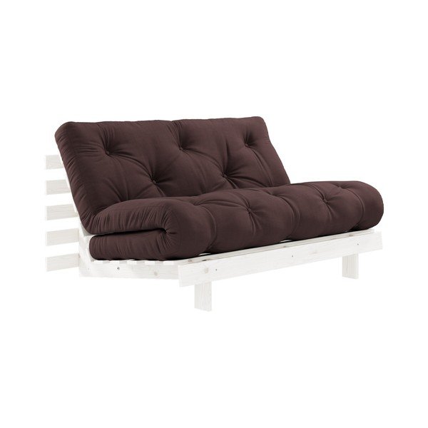 Divano letto marrone 140 cm Roots - Karup Design