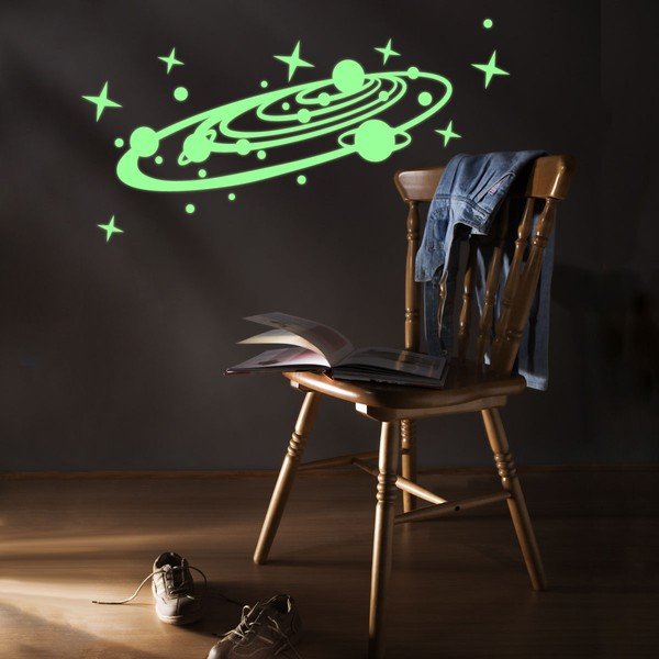 Svítící samolepka Fanastick The Galaxy