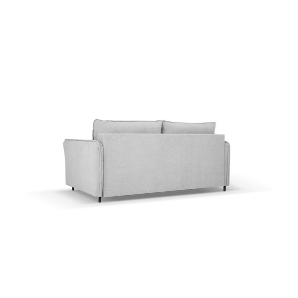 Divano letto grigio chiaro 166 cm Dalida - Micadoni Home-image-4