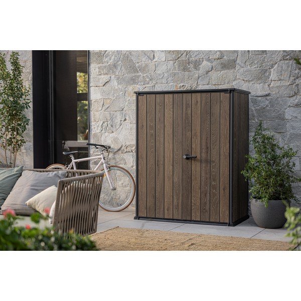 Mobile da giardino in plastica marrone - Keter-image-1