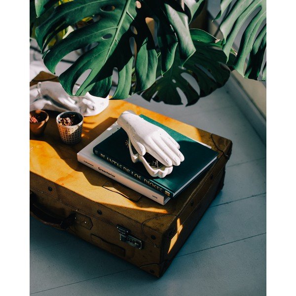 Portagioie in ceramica Mano, 23 x 11 cm - DOIY-image-1