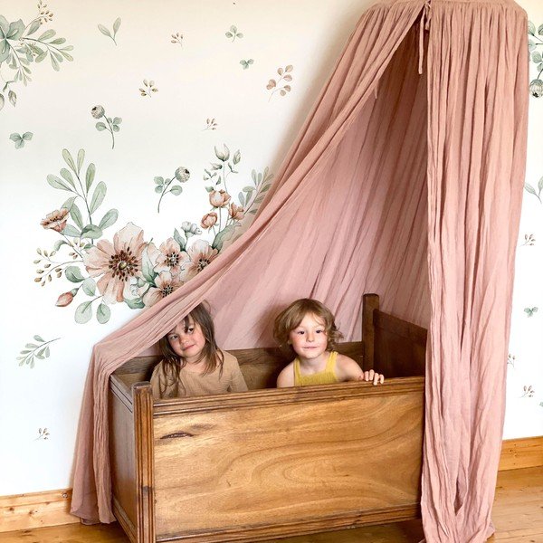 Set di adesivi murali Pastello L Meadow Flowers - Dekornik-image-2