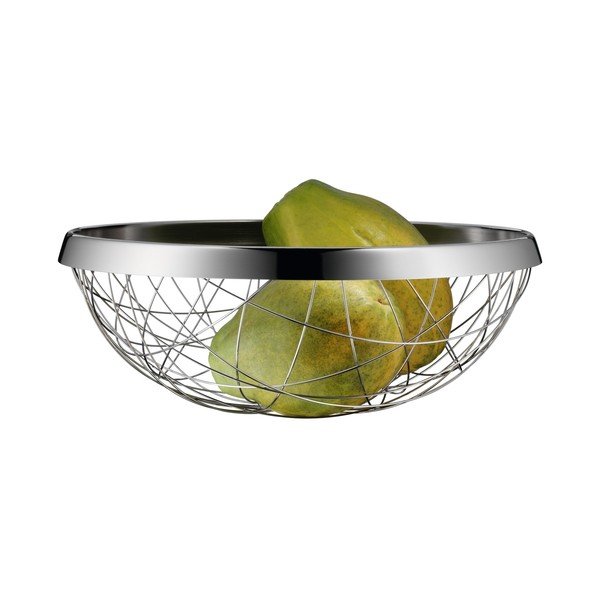 Cestino per frutta in acciaio inox Cromargan® , ⌀ 30 cm Lounge Living - WMF-image-1