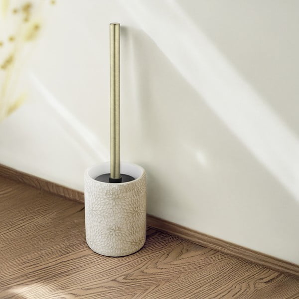 Scopino WC bianco opaco in poliresina Montalfano – Wenko-image-1