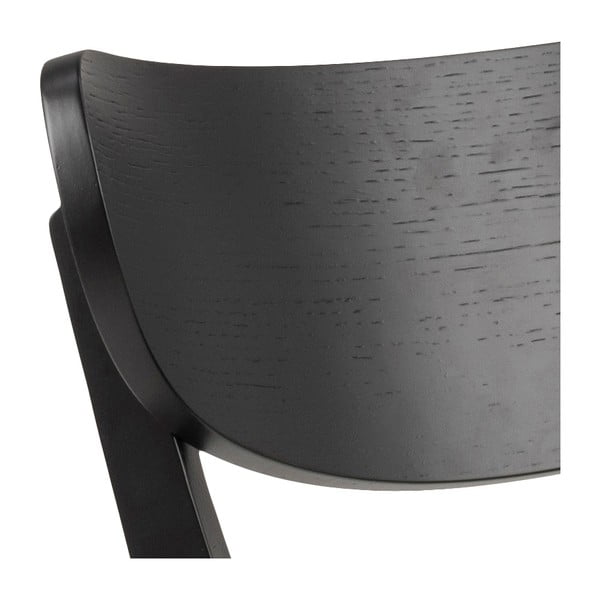 Sedia da pranzo nera Roxby - Actona-image-4