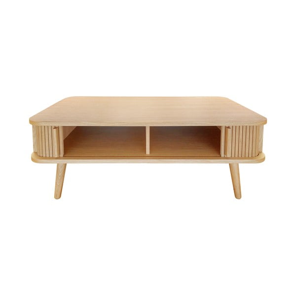 Tavolino in rovere 58x107,5 cm Rove - Woodman-image-3