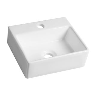Lavabo bianco in ceramica 33,5x29 cm Giulia – Sapho