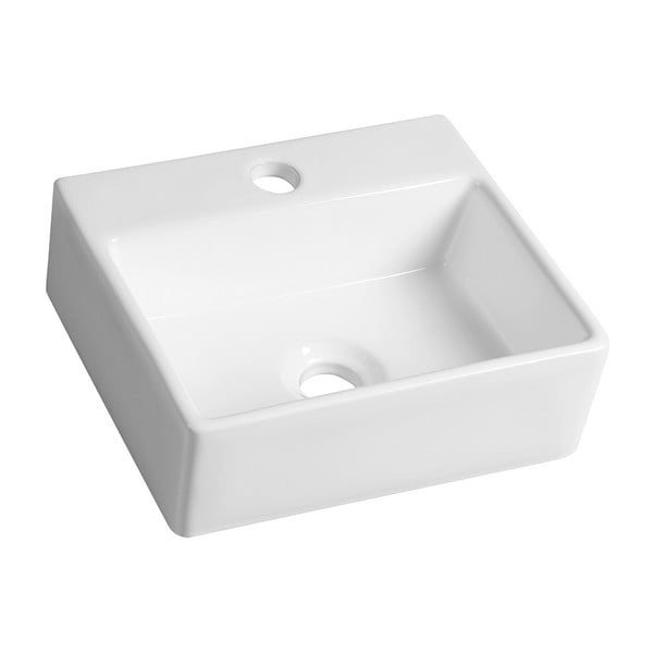 Lavabo bianco in ceramica 33,5x29 cm Giulia – Sapho