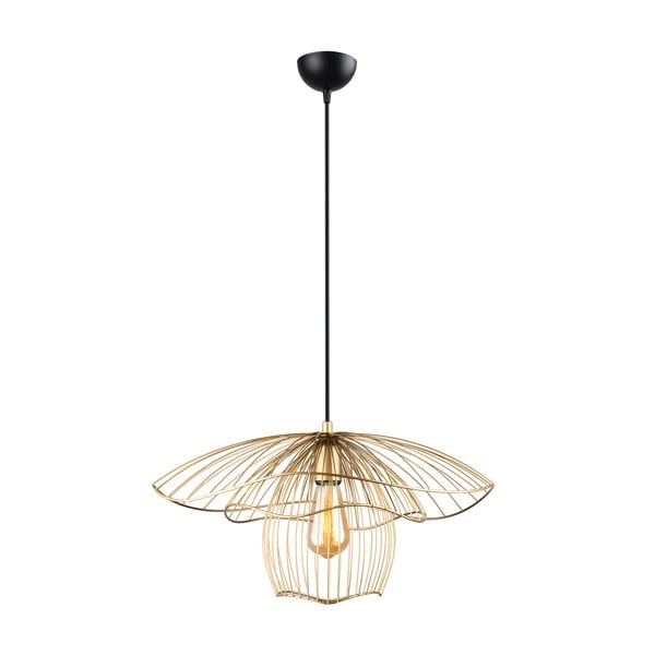 Lampada a sospensione di colore oro , altezza 123 cm Root - Squid Lighting-image-3