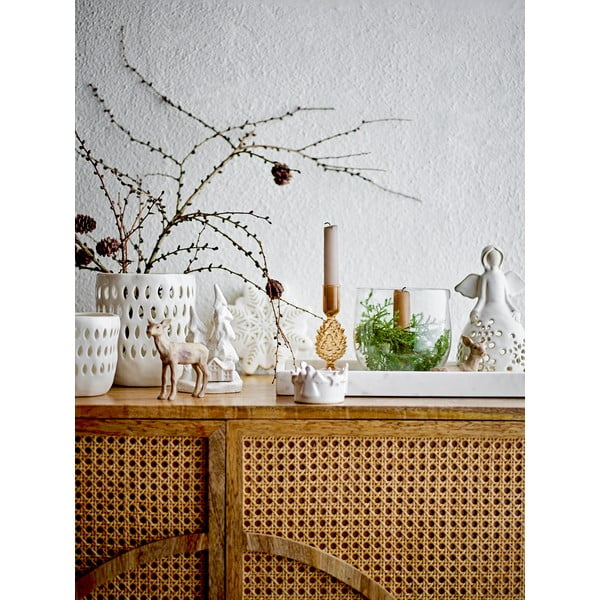 Portacandele in gres per candele da tè Matil - Bloomingville-image-1