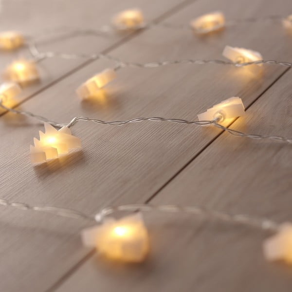 Catena luminosa a LED per albero, 20 luci, lunghezza 2,4 m - DecoKing-image-1