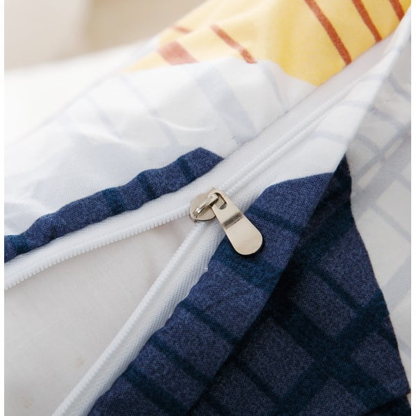 Biancheria da letto singola a 3 pezzi in microsatin 140x200 cm Amelie - My House-image-4