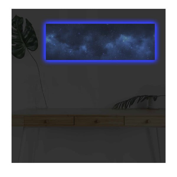 Dipinto 90x30 cm Nebula - Wallity