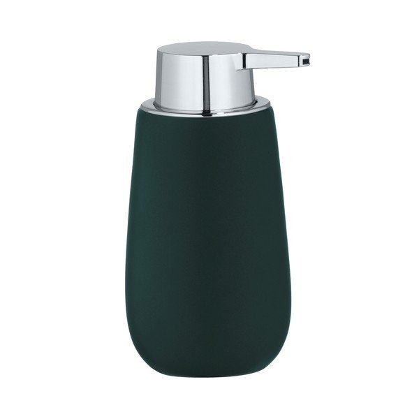 Distributore di sapone in ceramica verde Badi - Wenko-image-1