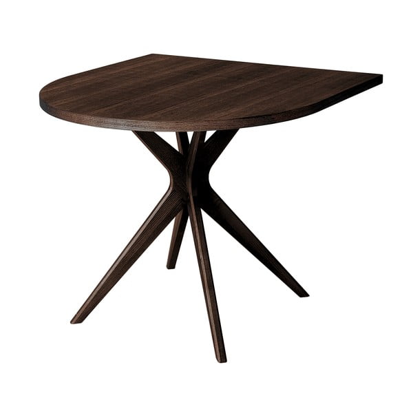 Tavolo da pranzo con effetto noce 90x90 cm Jubi – Ragaba