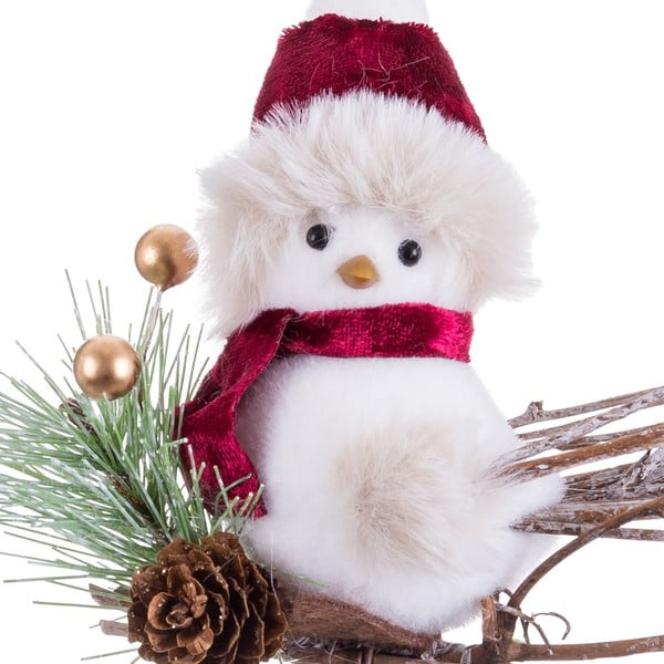 Decorazione per albero di natale in tessuto 13 cm Bird – Casa Selección-image-1