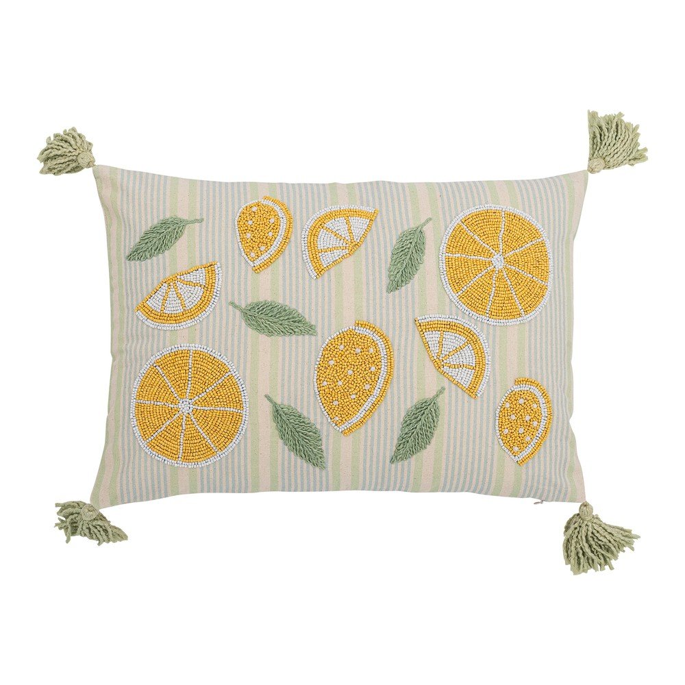 Cuscino decorativo in cotone 35x50 cm Lemon – Bloomingville | Cuscini decorativi