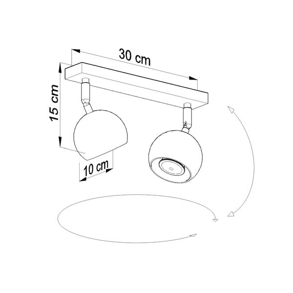 Apparecchio da soffitto bianco Ollo - Sollux-image-2