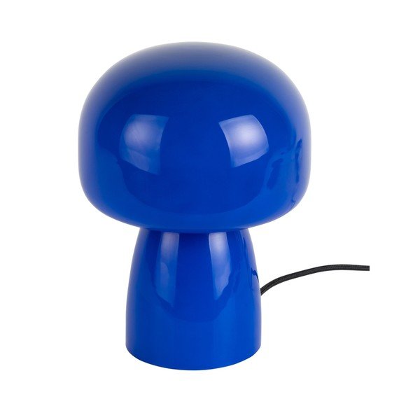 Lampada da tavolo blu (altezza totale 20 cm) Fervor  – Leitmotiv