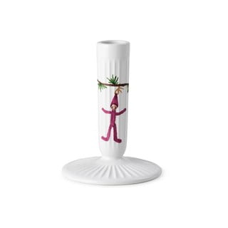 Portacandele natalizio in ceramica bianca, altezza 12 cm Hammershøi - Kähler Design
