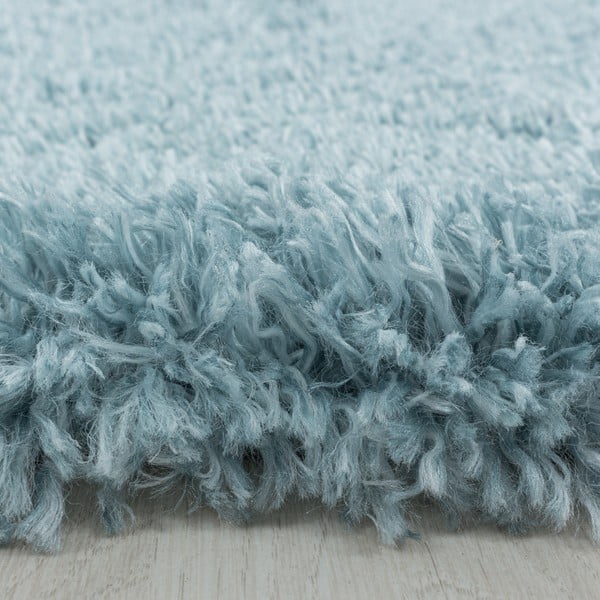 Tappeto rotondo blu ø 160 cm Fluffy - Ayyildiz Carpets-image-3